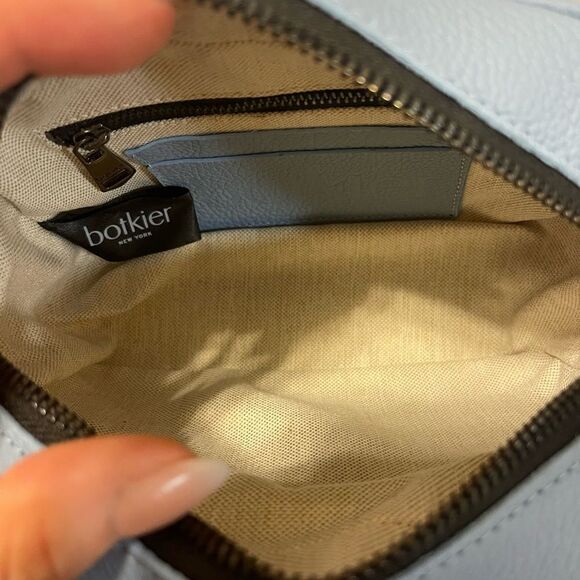Botkier Valentina Mini Camera Crossbody in Cadet Blue/Gunmetal - Picture 5 of 6